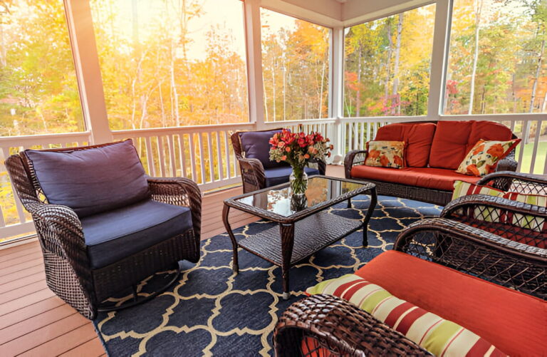 What Size Rug For Patio? The Complete Guide - Custom Rugs