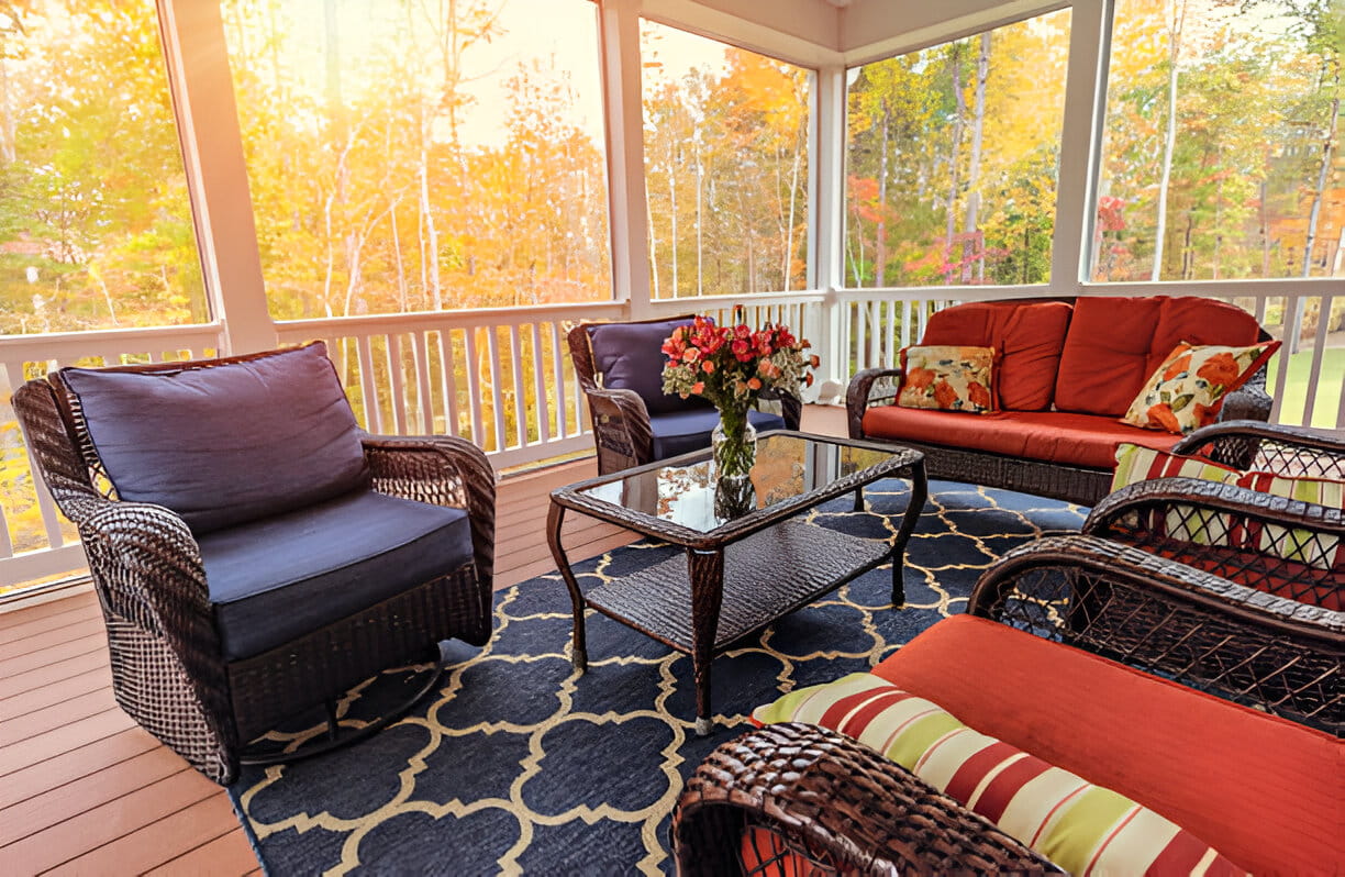 What Size Rug For Patio? The Complete Guide - Custom Rugs