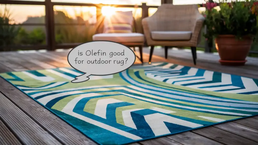 is olefin good for outdoor rug