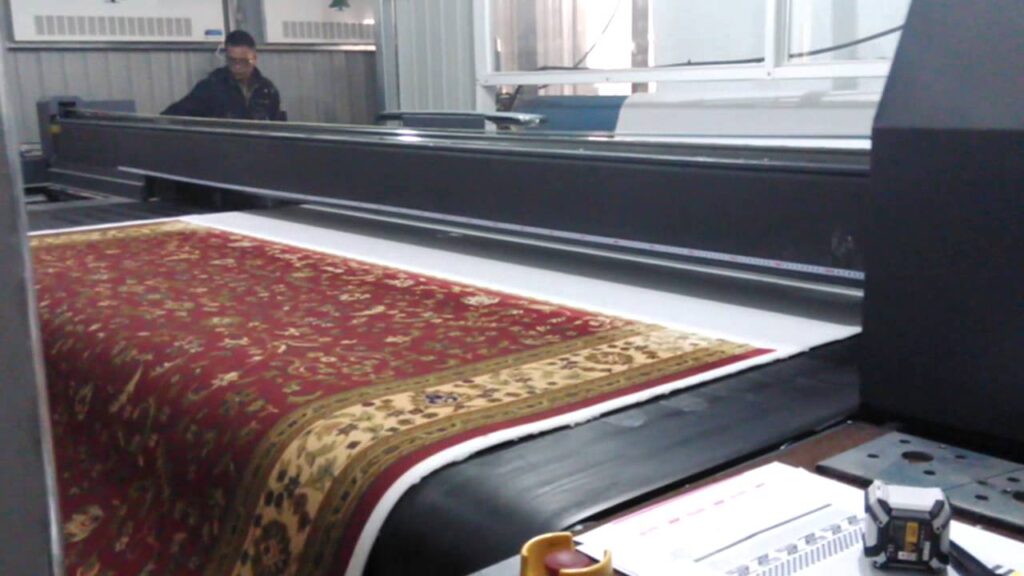 how to print on rugs