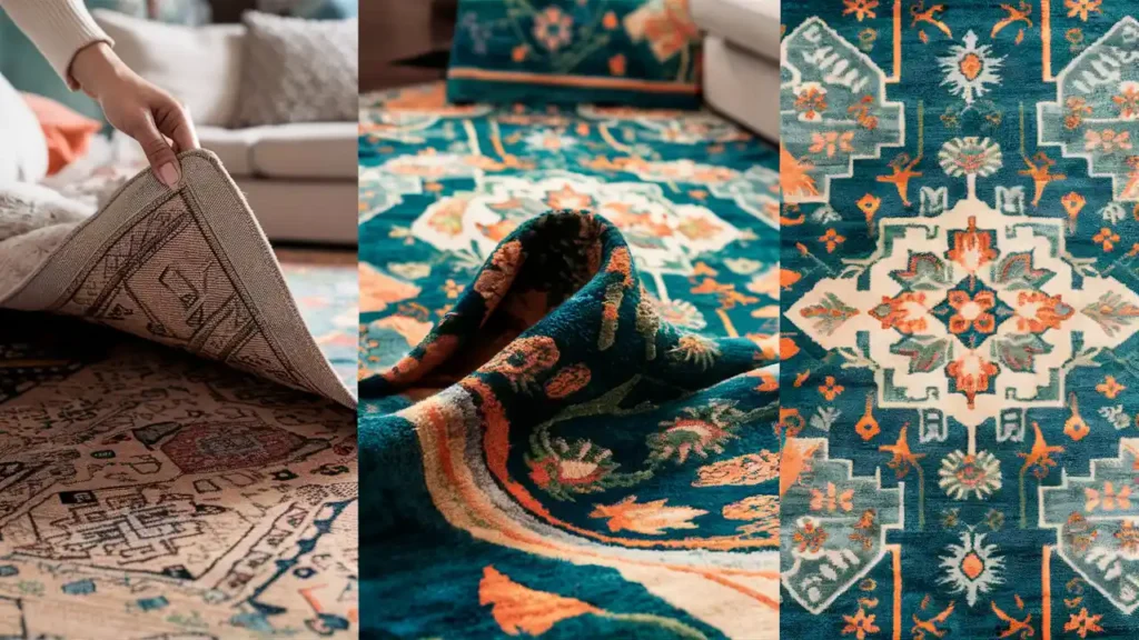 what is nylon printed rug