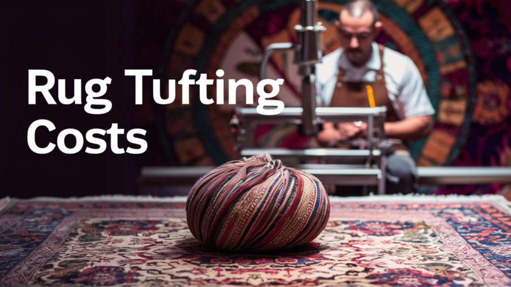 how much does rug tufting cost