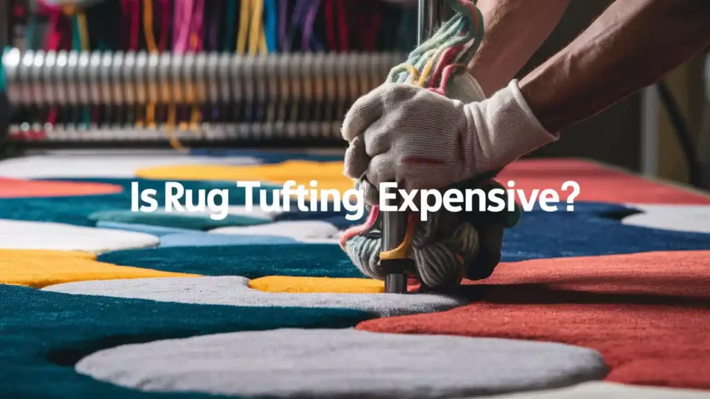 is rug tufting expensive