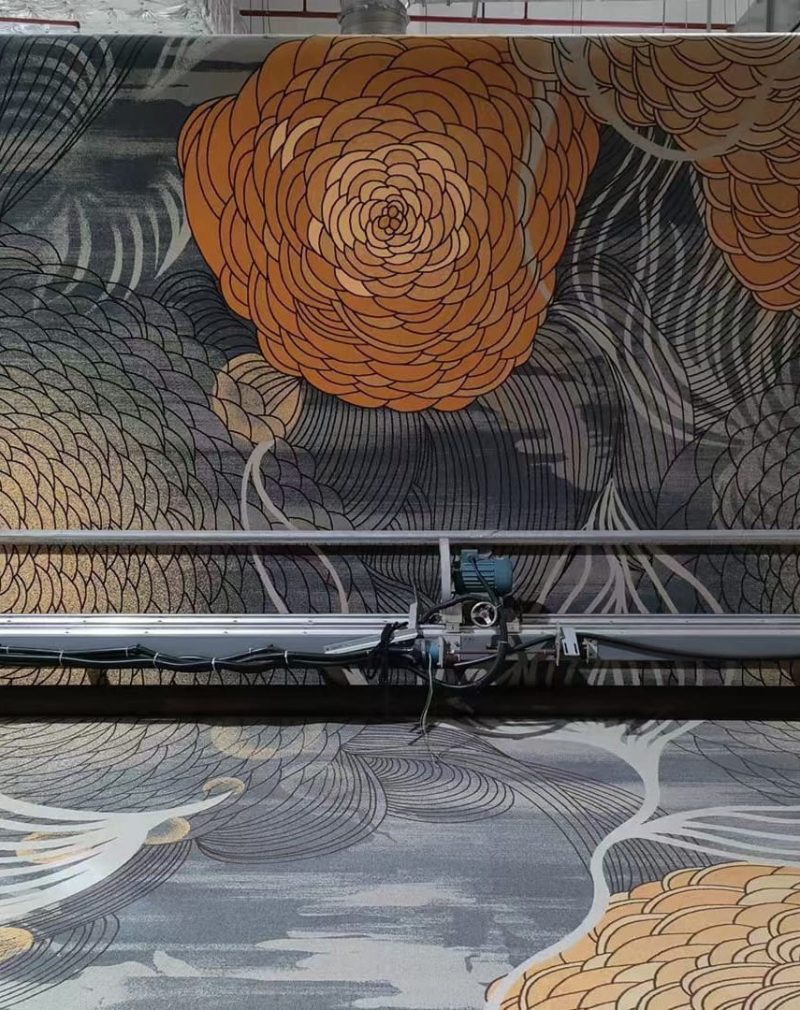 Custom Printed Rugs manufacturing picture Custom Printed Rugs manufacturing